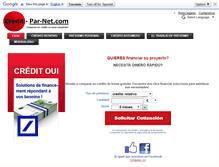 Tablet Screenshot of credit-par-net.com